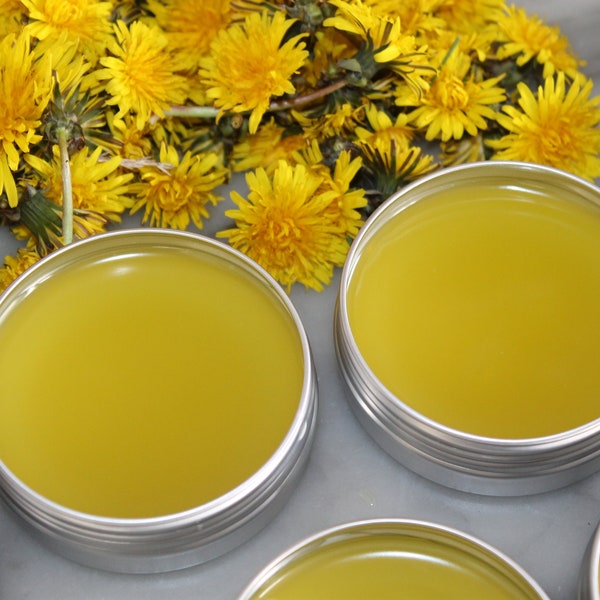 Dandelion Salve made with organic 2024 dandelions