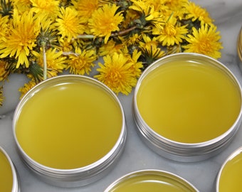 Dandelion Salve made with organic 2024 dandelions