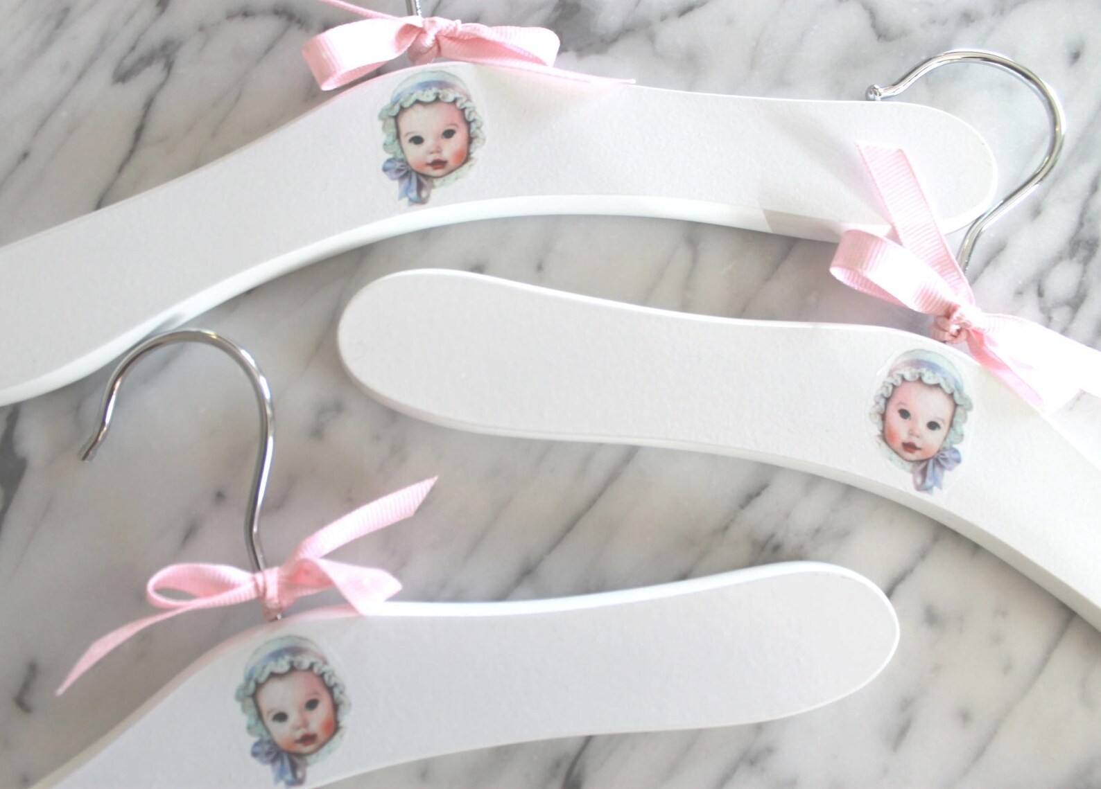 Baby Girl Hangers Make Unique Shower Gifts for the Mom to Be. These