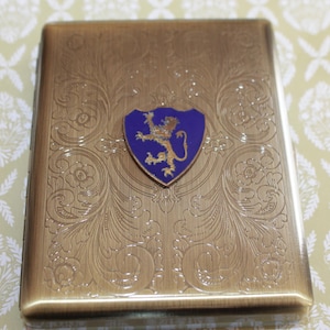 virginia slims cigarette case Slim With Roses, Business Card Holder, Cigarrette Holder, Credit Card Box, Gift for Smokers, Gift for Her, Floral Gift 23mm Slim Cigarette Holder