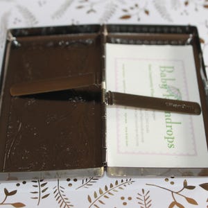 Victorian Style Cigarette Case, Golf Tee Case, Business Card Case - 1929, 1941, 1953, 1965, 1977, 1989, 2001, 2013, 2025 Year of the Snake image 5