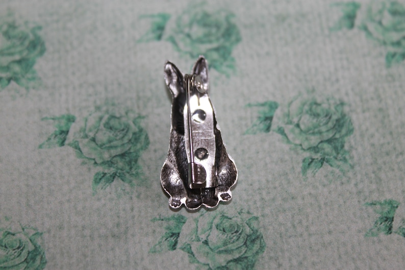 Petite Woodland Bunny Brooch Pin adds a bit of whimsy to any outfit!