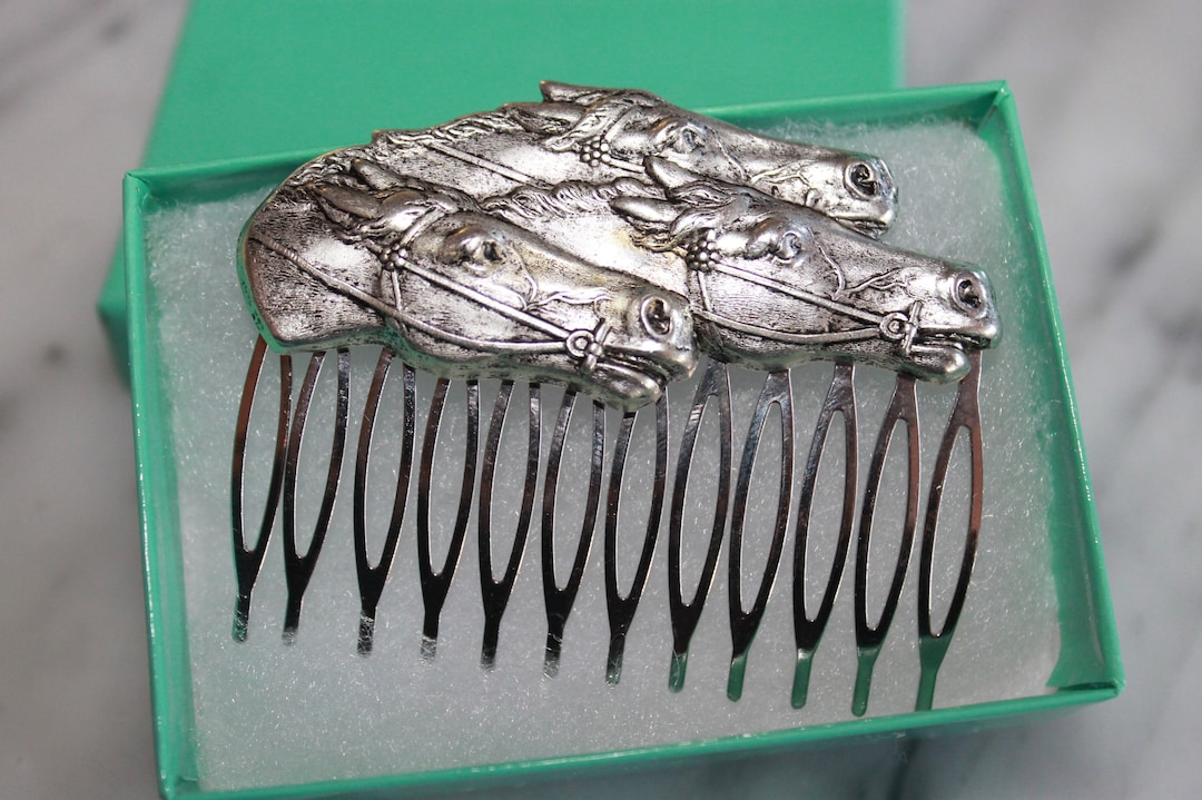 Horse Hair Comb Makes a Beautiful Gift or Everyday Hair Accessory for ...