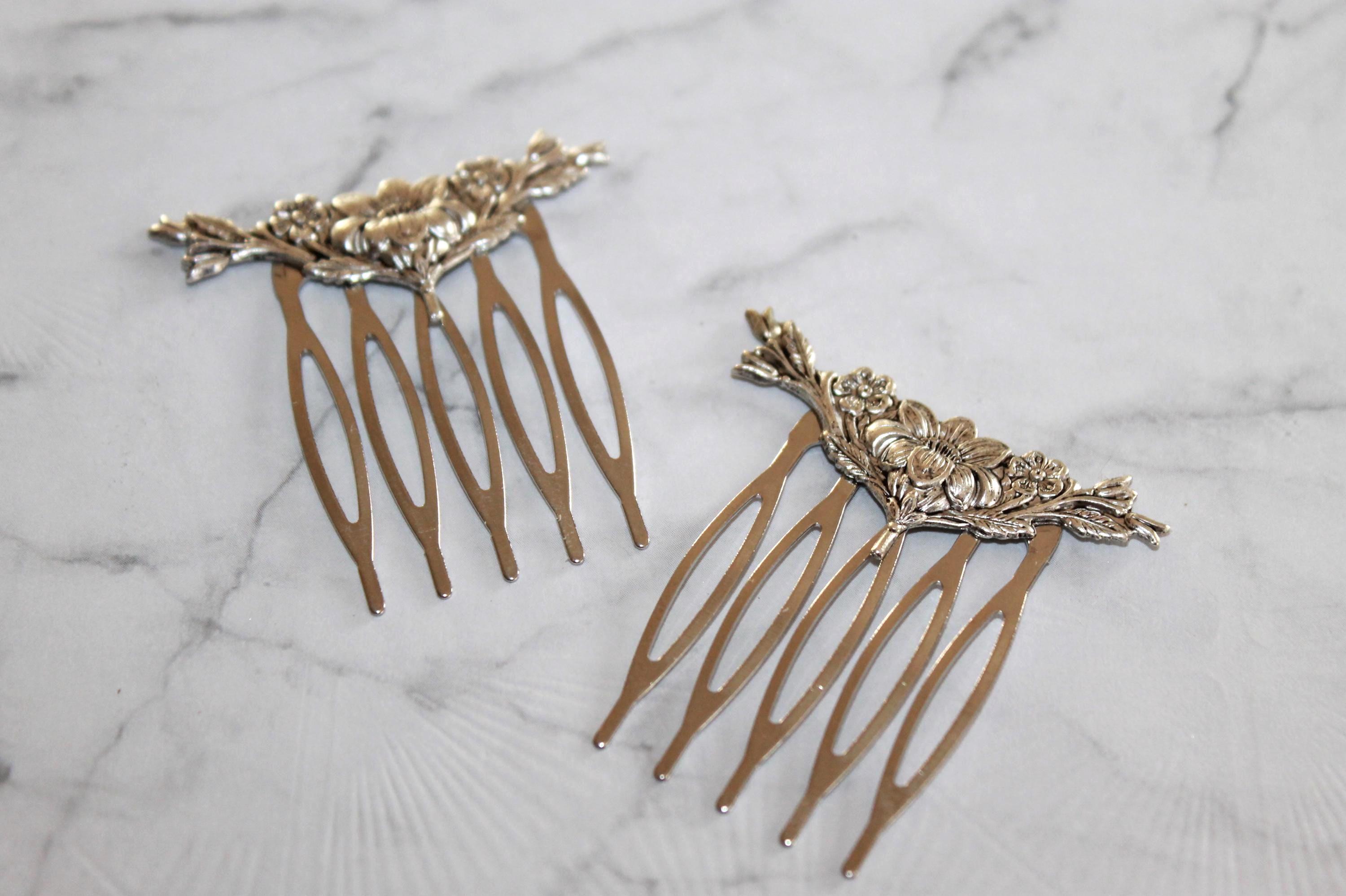 Victorian-style Hair Combs Scarce Find! Antique Victorian  main image 4