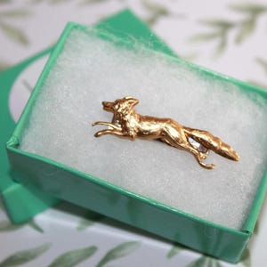 Petite teeny Woodland Fox French barrette, add whimsy to your hair! Simple Dainty Woodland Animal barrette |  Nature Lover | Fox gift