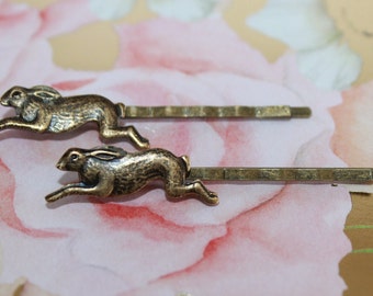 Running Rabbit bobby pins are perfect for any year of the Rabbit - 2011, 1999, 1987, 1975, 1963, 1951, 1939 or 1927!