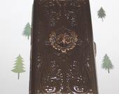 Victorian style Wallet, Cigarette case, Business card case, ladies golf tee with Owl symbolizing protection, insight and wisdom
