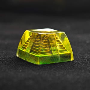 Pyramid Resin Keycap, Artisan Keycap, Japanese Anime Keycap, Custom Esc Keycap, Cherry MX Keycap, Handmade SA Keycap, Mechanical Keyboard