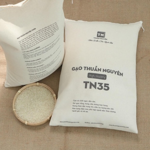 Thuan Nguyen TN35 Rice: Vietnamese Long Grain White Rice - 3Kg