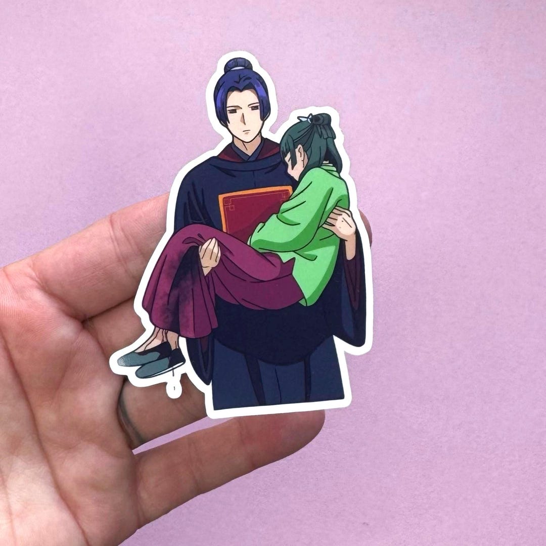 Apothecary Diaries Sticker | Maomao and Jinshi | Purification Ceremony ...
