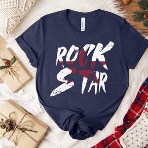 Rock Star TShirt, Rock Star tee, Rock T-shirt, Heavy Metal, Rock Fan Gift, Rock and Roll Tshirt, Vintage, Retro, Music Tees, Rock lovers