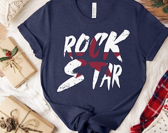 Rock Star TShirt, Rock Star tee, Rock T-shirt, Heavy Metal, Rock Fan Gift, Rock and Roll Tshirt, Vintage, Retro, Music Tees, Rock lovers