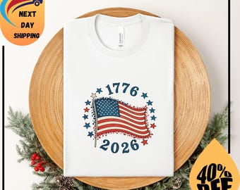 Made in America T-Shirt, Patriotic USA Flag Tee America 250th Anniversary Tee,Patriotic Gift,4th of July Shirt,Independence Day Gift
