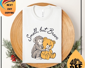 Baby Monkey Punch Shirt, Animal Lover Gift, Cute Monkey T-Shirt, Team Punch,Wildlife Shirt,Cozy Graphic Tee