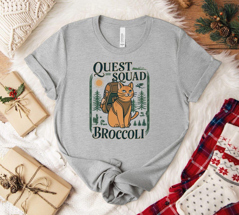 Camiseta de brócoli del escuadrón de la misión de Onyx Storm, camiseta del gato brócoli, camiseta de fan de Ridoc Romantasy, camiseta de jinete de dragón, regalos para ratones de biblioteca imagen 3