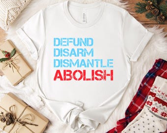 Anti ICE Shirt | Minimalist Anti Trump Shirt | Abolish ICE Protest Shirt | Subtle Anti Trump TShirt