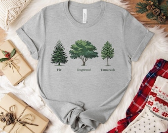 Subtle Anti Trump shirt, FDT shirt anti maga shirt, FDT Shirt, Fir Dogwood Tamarack Shirt, Anti-Trump Nature Tee, National Park Style Shirt
