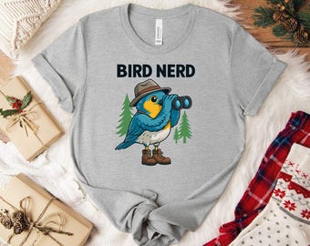 Bird Nerd Shirt, Bird Lover Shirt, Funny Bird Watcher Shirt, Twitcher Shirt, Gift for Bird Nerd, Bird Shirt, Bird Watcher Gift,Bird Nerd Tee