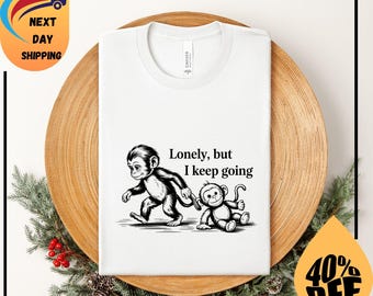 Baby Monkey Punch Shirt, Animal Lover Gift, Cute Monkey T-Shirt, Team Punch,Wildlife Shirt,Cozy Graphic Tee