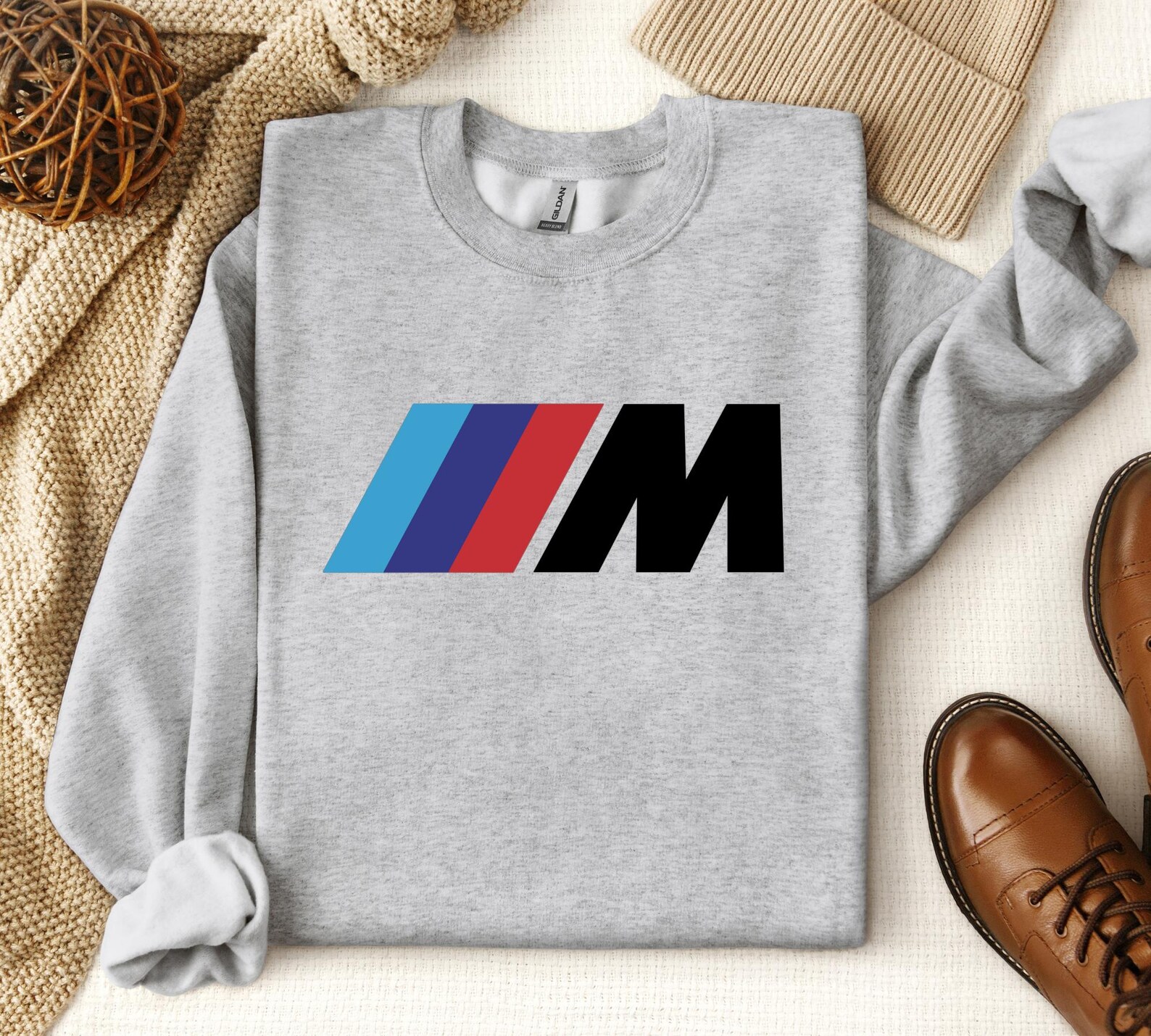 BMW Hoodie, Classic BMW Logo Hooded Sweatshirt, Car Enthusiast Hoodie ...