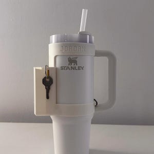 Telefoondock/draagtasje voor de Stanley Quencher H2.0 30oz – stijlvolle en functionele upgrade [blanco ver.]