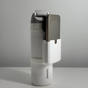 For the Owala FreeSip 24oz - Phone Dock/Carrying Pouch with Dual-Pen slots – Stylish and Functional Upgrade