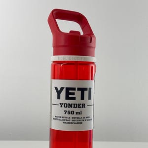 For the Yeti Yonder 25oz - Personalized Name Band for your Water Bottle - Available in 11 different colors