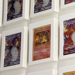 Cadre d'affichage mural pour chargement par le dessus - Facile à remplacer, montage par punaises, disponible en noir ou blanc
