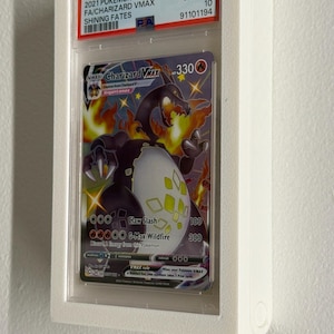 PSA Slab Wall Display Frame - Quick swap & Push Pin Mount - erhältlich in Schwarz oder Weiß
