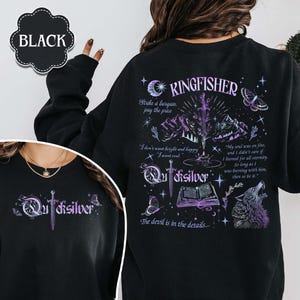 Quicksilver Series Sweatshirt For Fan, Fantasy Bookish Merch, Kingfisher Shirt, Bookish Shirt, Callie Hart Quicksilver, Romance Novel Shirt