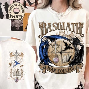 Basgiath War College Comfort Colors Shirt,  Fan Shirt, Riders Quadrant Shirt, Dragon Rider Shirt, Violant Little Thing Shirt