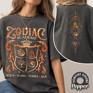 Zodiac Academy Almighty Sovereign Society Comfort Colors Shirt, Book Lover Gift, Fantasy Reader Tee, Professor Orion Merch, Celestial Heirs