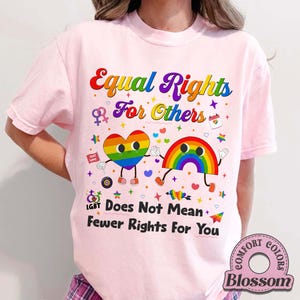 Equal Rights for Others Doesn’t Mean Fewer Rights for You Comfort Colors Shirt, It’s Not Pie Shirt, Human Rights Shirt, Social Justice Shirt