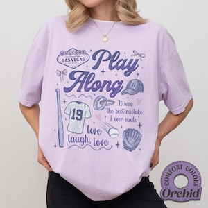 Play Along Windy City Series Book Comfort Colors Shirt, Windy City Series Tee, Baseball Romance Books, City Skyline, Isaiah Rhodes Shirt