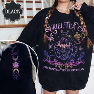 Suriel Tea Co Sweatshirt, Acotar Bookish Shirt, A Court Of Thorns And Roses Shirt, Suriel Tea Shirt, SJM Shirt, Sarah J Maas Merch