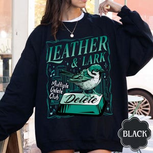 Sweat inspiré du cuir et de l'alouette, chemise Montague muffins, sweat à capuche Brynne Weaver, romance sombre, alouette Montague, cadeau pour amateur de livres