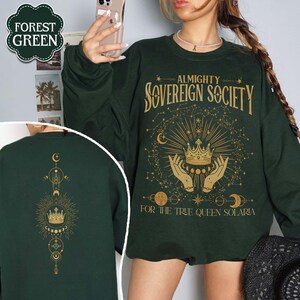 Oficjalnie licencjonowana bluza Zodiac Academy Almighty Sovereign Society, Darius Acrux, Vega Twins, Professor Lance Orion Shirt, Solaria Tee