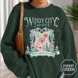 Windy City Sweatshirt, Windy City Warriors, Kai & Miller Sweatshirt, Liz Tomforde Bookish Merch, Play Along, Rewind It Back, Mile High Tee