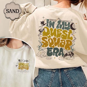 In My Quest Squad Era Sweatshirt, Ridoc Onyx Storm Shirt,  Merch, Dragon Rider Shirt, Onyx Storm Book Inspired Tee