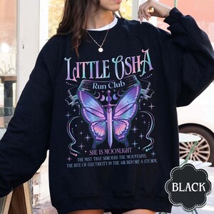 Little Osha Butterfly Sweatshirt, Quicksilver Callie Hart Shirt, Saeris Fane Kingfisher Inspired Tee, Quicksilver Fan Tshirt