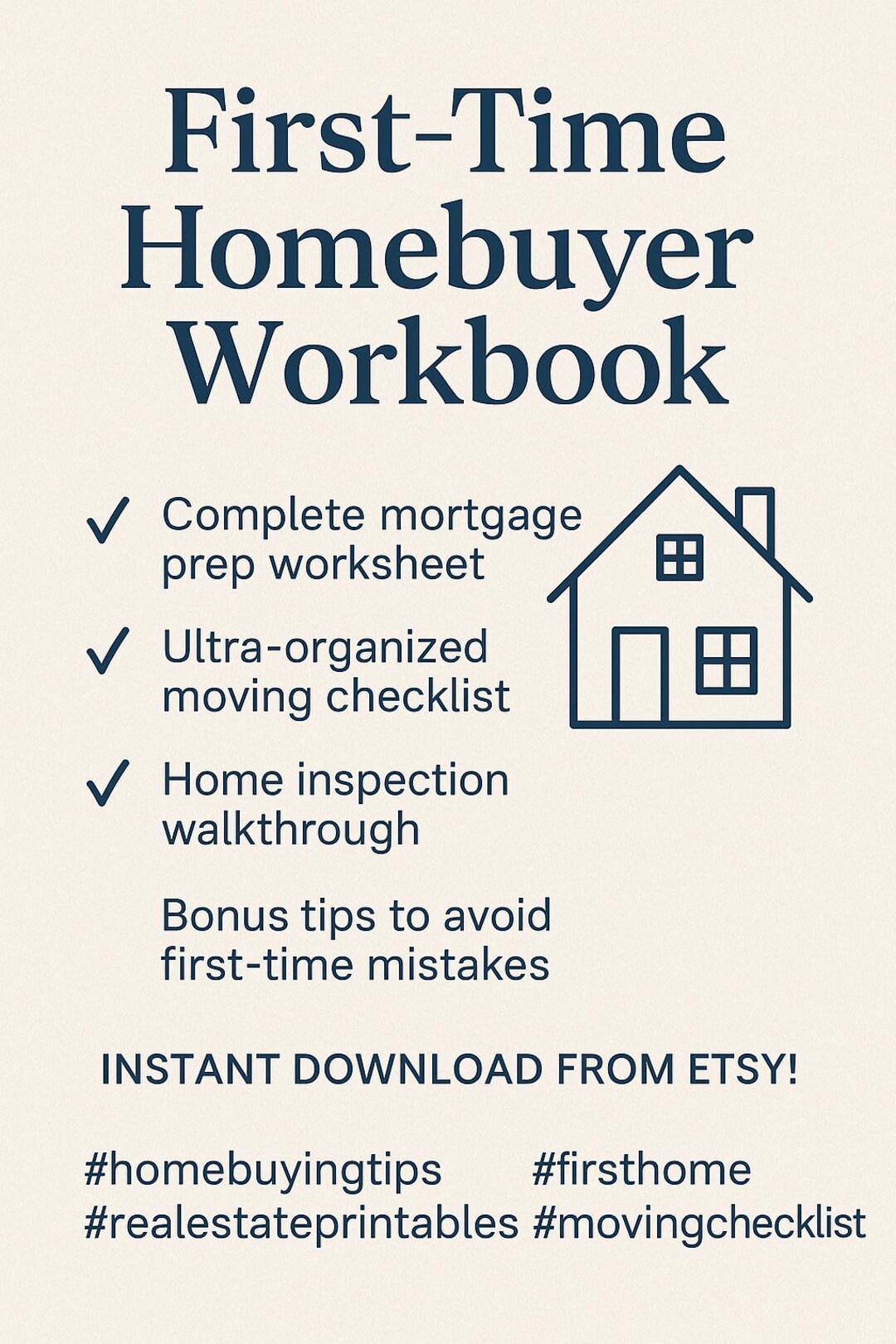 First-time Homebuyer Guide Bundle | Printable Home Buying Workbook ...