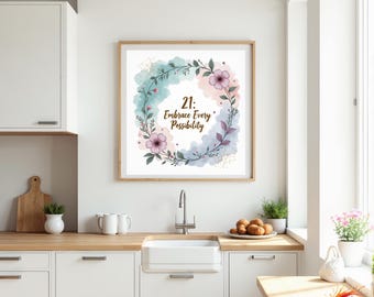Embrace Possibility Digital Image SVG PNG transparent background 21st Birthday Gift For Her [Premium Quality Images 300 dpi 2024 x 2024]