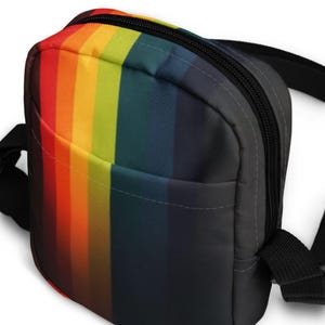 Rainbow Crossbody bag | LGBTQIA bag |  Pride Crossbody Purse  | Rainbow Shoulder bag | Women bag | Girl bag | Birthday gift