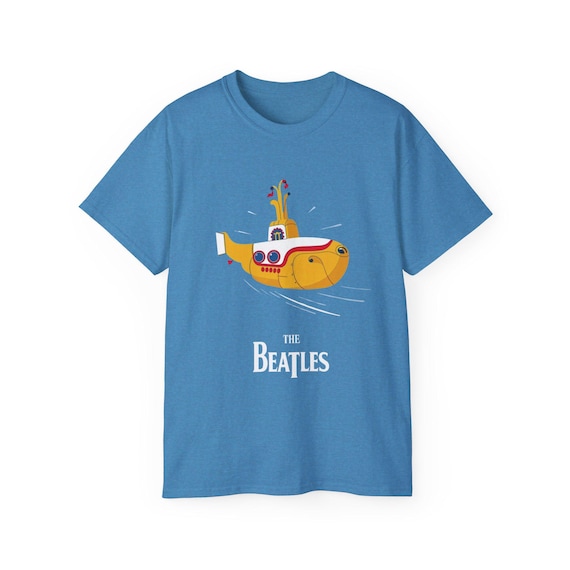 ビートルズTシャツ：イエローサブマリン ユニセックス ウルトラソフトT