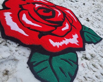 Alfombra con mechones personalizados
