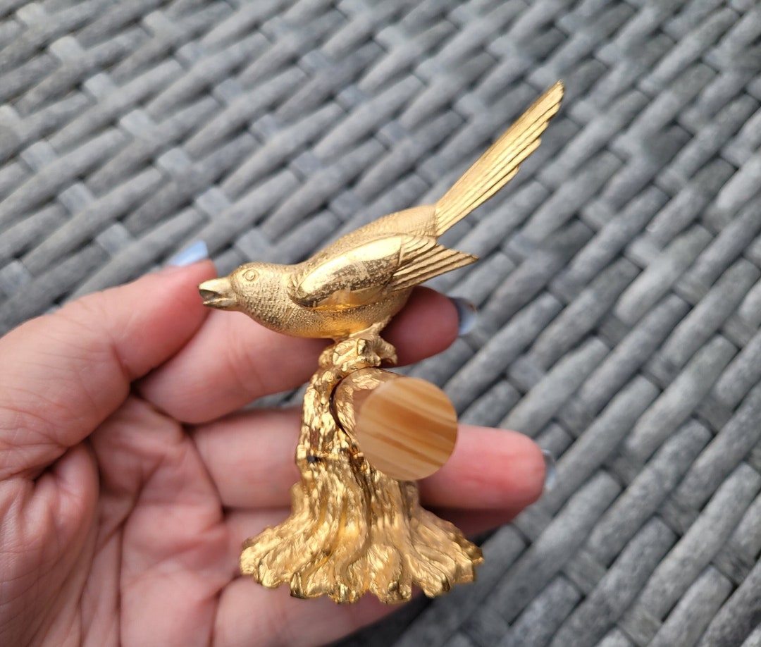 Vintage Mirella Bird Ring Holder Made in England Etsy