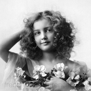 antique victorian photochrom baby children photograph DIGITAL DOWNLOAD
