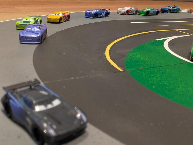 Custom Nascar Race Track for Matchbox-sized Cars - Etsy