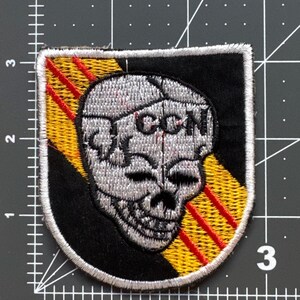 Vietnam War DEATH'S HEAD Special Forces Recon Team Ops Beret Vietnam War DEATH'S HEAD Special Forces Recon Team Ops Beret