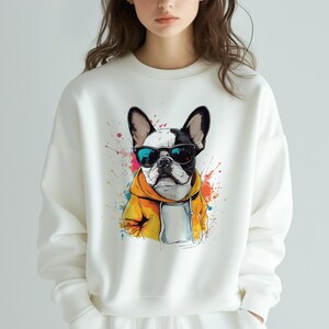 Ink dog png digital download, cute pattern, sticker, decorative painting pattern, T-shirt png， gift